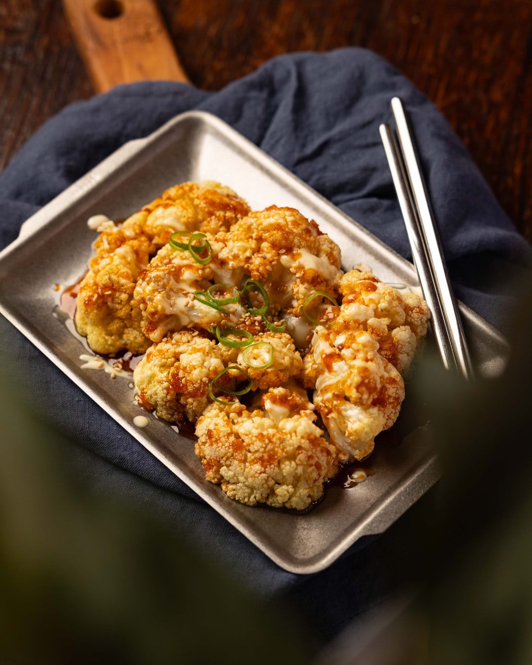 Sweet chili cauliflower