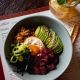 Avocado Bowl in modern korean Restaurant, 1090 Wien